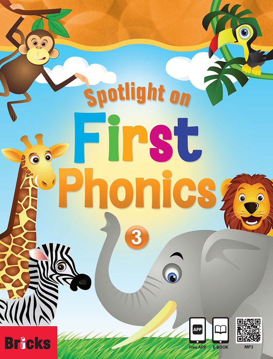 [중고] Spotlight on First Phonics 3 세트 (Student Book + Story Book + CD 3장 + App) (Student Book + Storybook + E.CODE + APP)