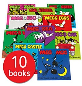 [중고] Meg and Mog Collection - 10 Books (Collection) (Paperback)