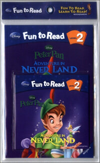 Disney Fun to Read Set 2-15 : Adventure in Never Land (피터팬) (Paperback + Workbook + Audio CD)