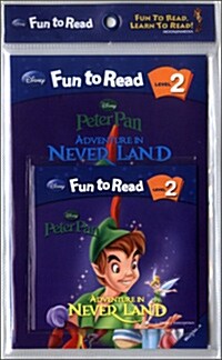 Disney Fun to Read Set 2-15 : Adventure in Never Land (피터팬) (Paperback + Workbook + Audio CD)
