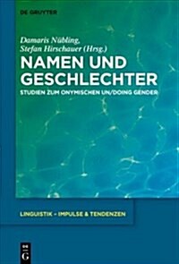 Namen Und Geschlechter (Hardcover)