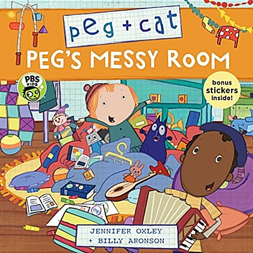 Peg + Cat: Pegs Messy Room (Paperback)