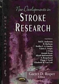 New Developments in Stroke Research (Hardcover)