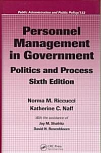 Personnel Management in Government (Hardcover, 6th)