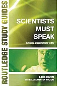 [중고] Scientists Must Speak (Paperback)