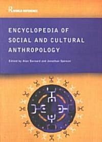Encyclopedia of Social and Cultural Anthropology (Paperback)