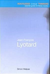 Jean-Francois Lyotard (Paperback)