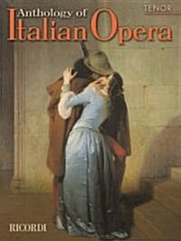 Anthology of Italian Opera: Tenor (Paperback)