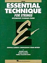 Essential Technique for Strings (Original Series): Violin (Paperback)