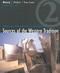 Sources of the Western Tradition (Paperback, 5th)