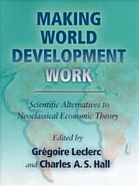Making World Development Work: Scientific Alternatives to Neoclassical Economic Theory (Hardcover)