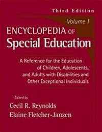 Encyclopedia of Special Education (Hardcover, 3rd)