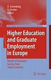 Higher Education and Graduate Employment in Europe: Results from Graduates Surveys from Twelve Countries (Hardcover)