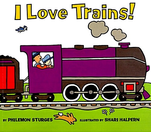 [중고] I Love Trains (Paperback)