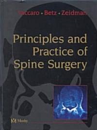 [중고] Principles and Practice of Spine Surgery (Hardcover)