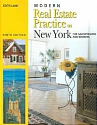 Modern Real Estate Practice in New York (Paperback, 9th)