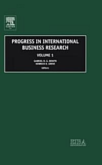 Progress in International Business Research: Volume I (Hardcover)
