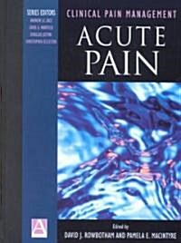 Acute Pain and Practical Applications and Procedures (Hardcover)