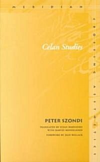 Celan Studies (Paperback)