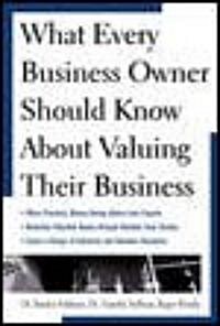 What Every Business Owner Should Know about Valuing Their Business (Paperback)