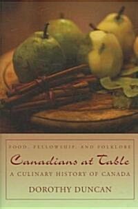 Canadians at Table (Hardcover)