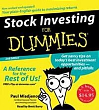 Stock Investing for Dummies (Audio CD, 2)