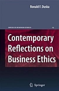 Contemporary Reflections on Business Ethics (Hardcover)