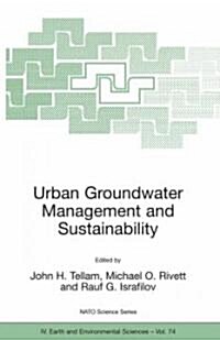 Urban Groundwater Management And Sustainability (Paperback)