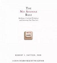 The No Asshole Rule (Audio CD, Abridged)