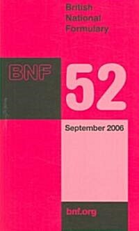 British National Formulary (Paperback, 52th)