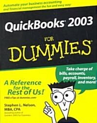 Quickbooks 2003 for Dummies (Paperback)