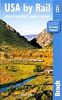 USA by Rail : plus Canadas main routes (Paperback, 8 Revised edition)