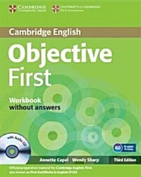 Objective First Workbook without Answers with Audio CD (Package, 3 Revised edition)