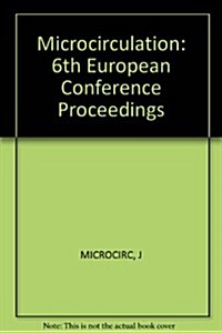 European Conference on Microcirculation (Hardcover)