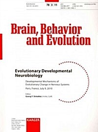 Evolutionary Developmental Neurobiology (Paperback, 1st)