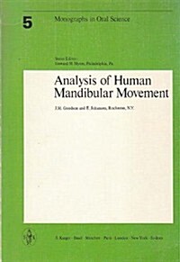 Analysis of Human Mandibular Movement (Paperback)