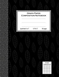 Graph Paper Composition Notebook, Quad Ruled 5 squares per inch, 100 pages: 9.75 in. x 7.5 in. (9 3/4 x 7 1/2), Quad Ruled 5x5 Composition Notebook, G (Paperback)