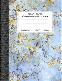 Graph Paper Composition Notebook, Quad Ruled 5 Squares Per Inch, 100 Pages: 9.75 In. X 7.5 In. (9 3/4 X 7 1/2), Quad Ruled 5x5 Composition Notebook, (Paperback)