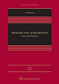 Mergers and Acquisitions: Law and Finance (Hardcover, 3)