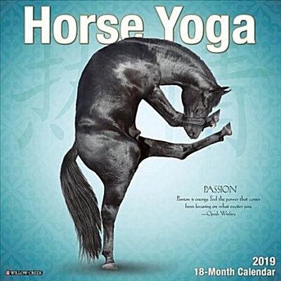 Horse Yoga 2019 Wall Calendar (Wall)