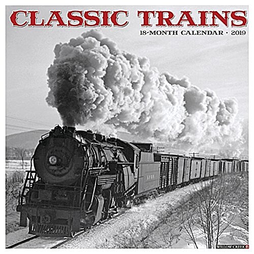 Classic Trains 2019 Wall Calendar (Wall)