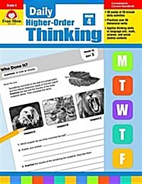 Daily Higher-Order Thinking, Grade 4 Teacher Edition (Paperback, Teacher)