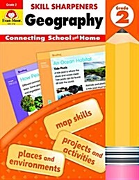 Skill Sharpeners: Geography, Grade 2 Workbook (Paperback, Student)