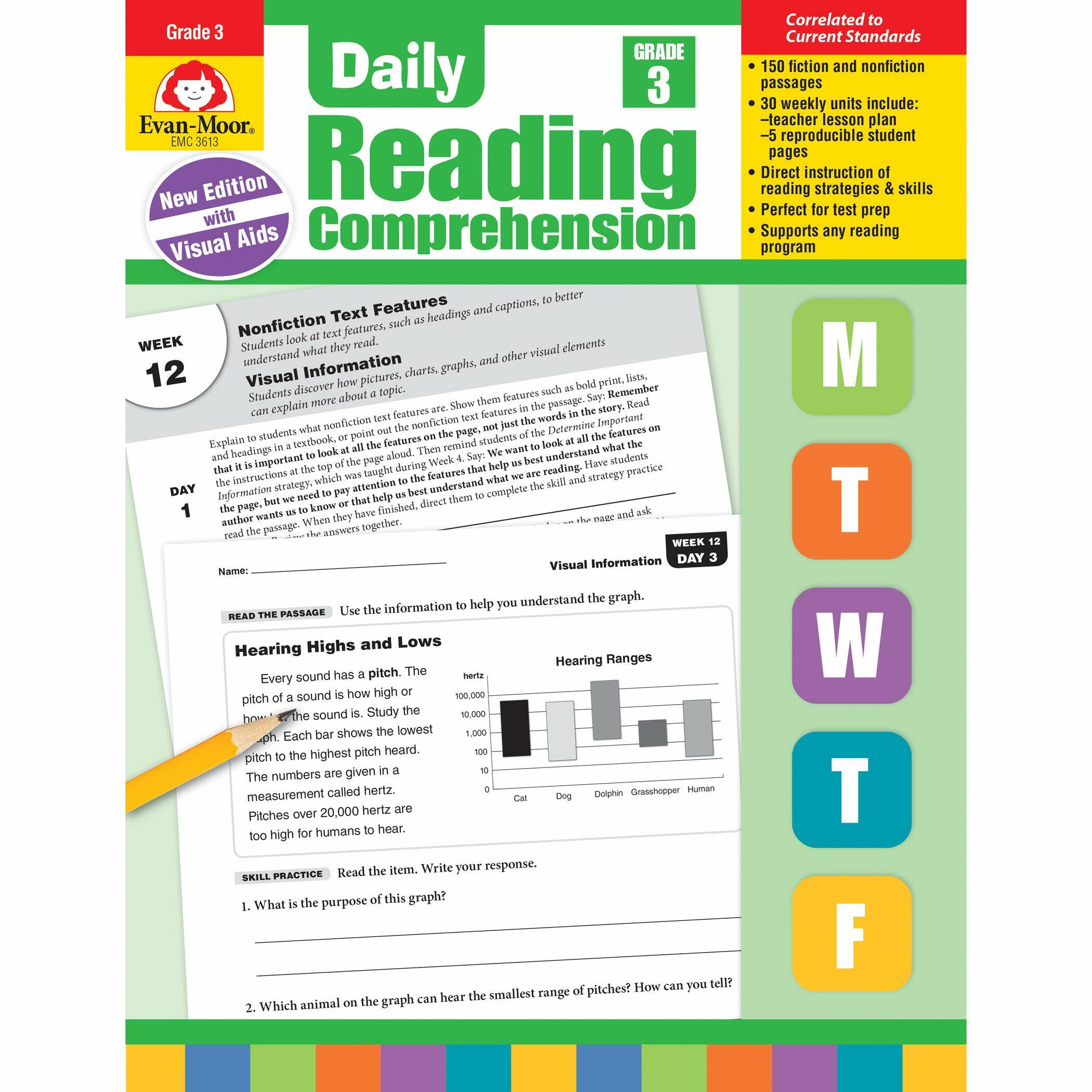 Daily Reading Comprehension, Grade 3 Teacher Edition (Paperback, Teacher)