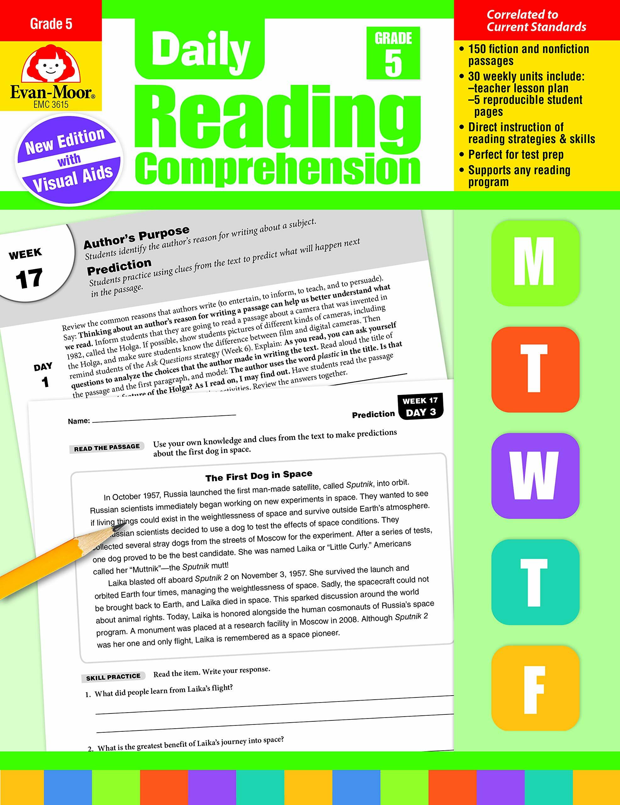 Daily Reading Comprehension, Grade 5 Teacher Edition (Paperback, Teacher)