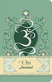 Om Hardcover Ruled Journal (Hardcover)