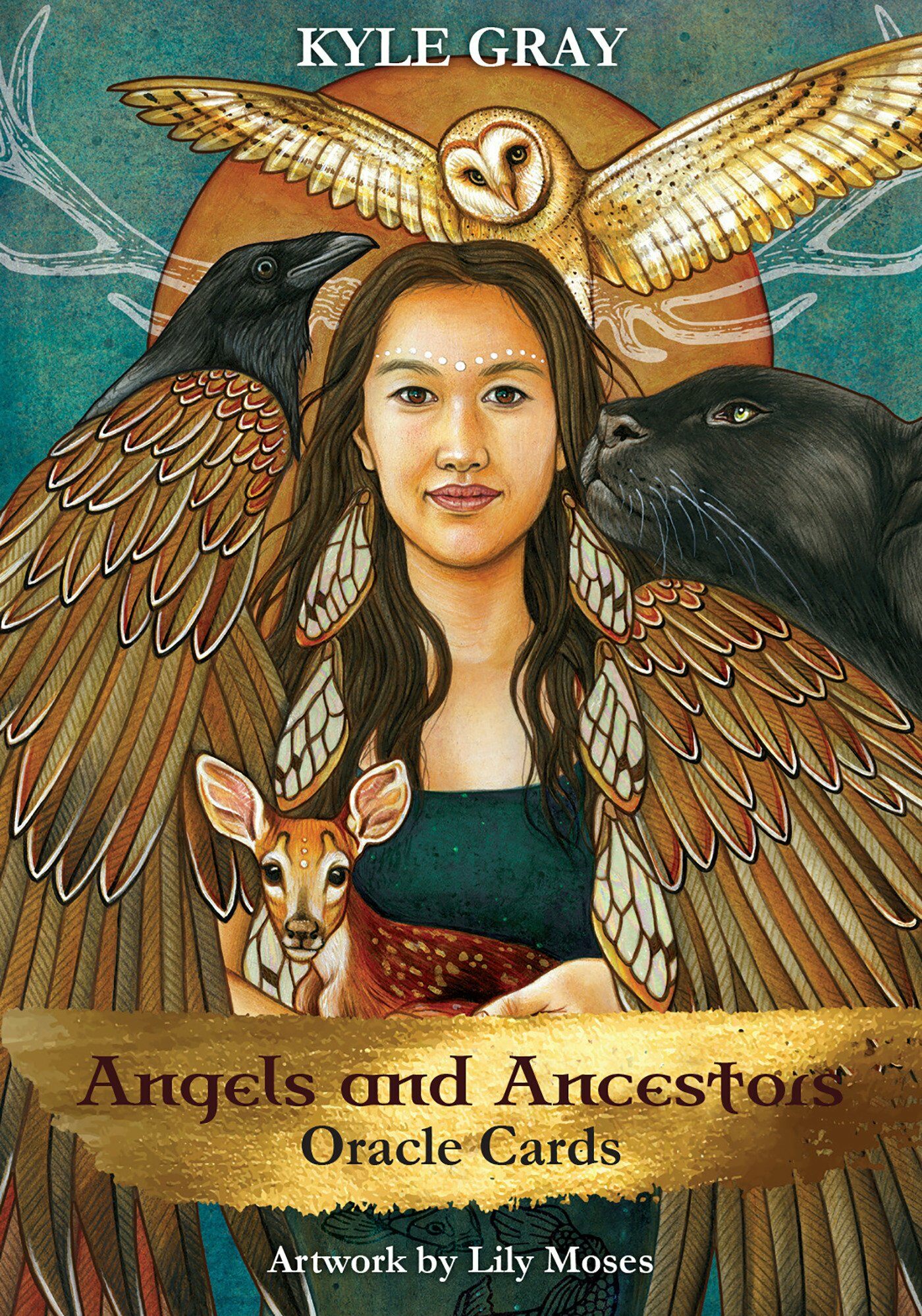 Angels and Ancestors Oracle Cards : A 55-Card Deck and Guidebook (Cards)