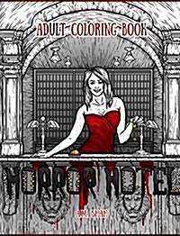 Adult Coloring Book: Horror Hotel (Hardcover)