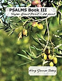 Psalms Book III, Super Giant Print - 28 Point: King James Today (Paperback)