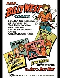 Read Billy West Comics: Vintage Advertisement on a Daily Planner Journal 365 + Days Bullet Journaling Blank Notebook with Sections for Date, T (Paperback)